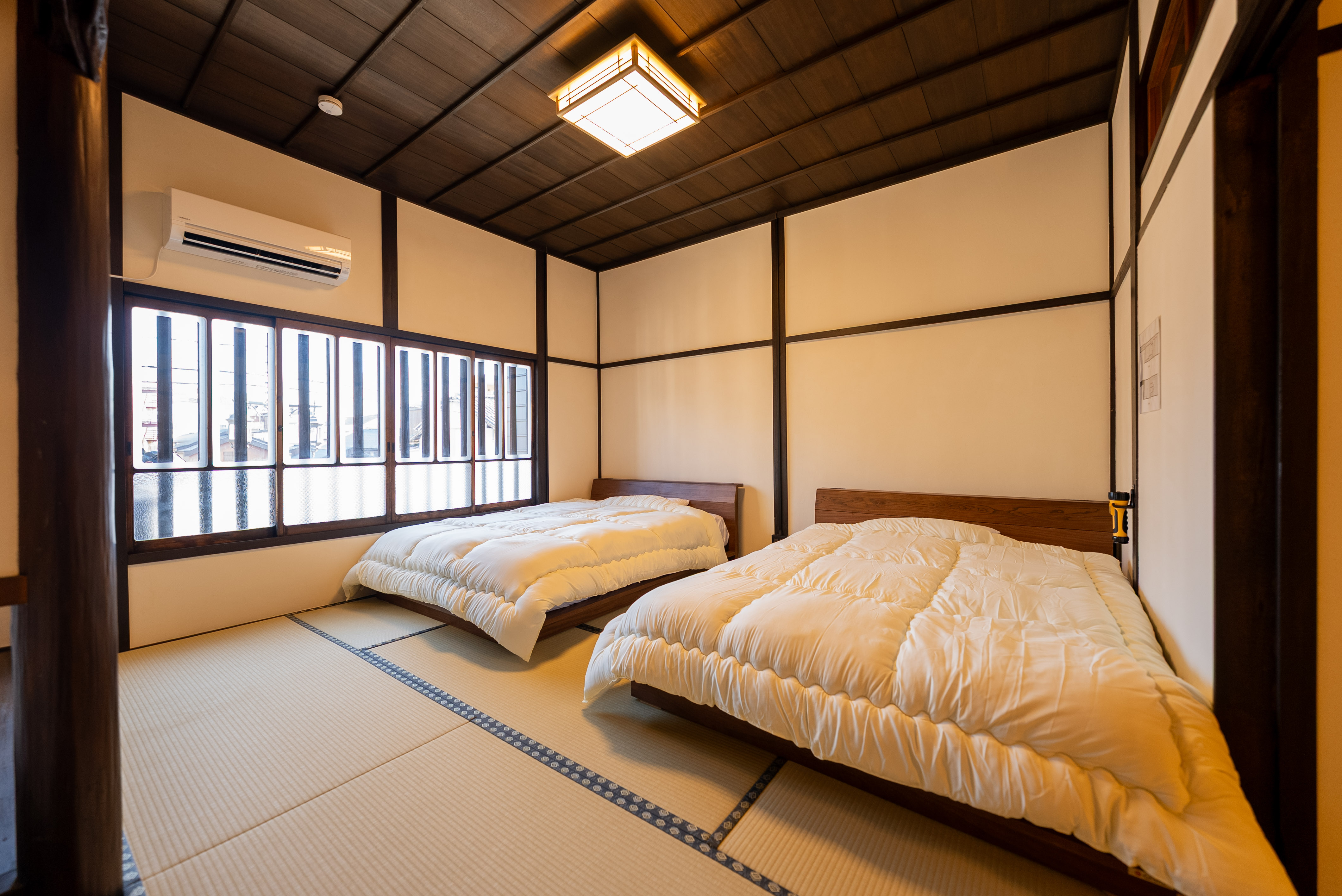 清潔感のある寝室